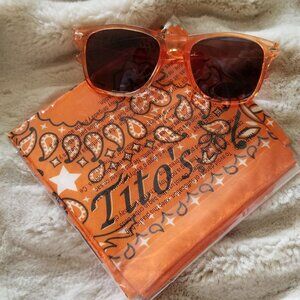 Tito's Handmade Vodka Sunglasses and Bandana